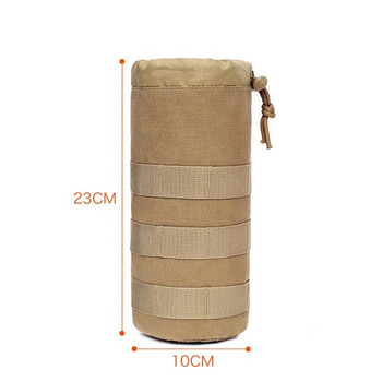 Θήκη τσάντας Tactical Molle Bottle Water For Military Outdoor Travel Camping Πεζοπορία Ψάρεμα