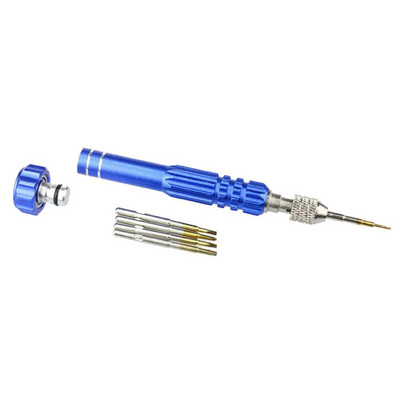 5-ühes täppis-Torx-kruvikeeraja mobiiltelefonikella parandamise segakomplekti tööriistakomplekt iPhone`i jaoks Samsung Galaxy Outdoor Tool