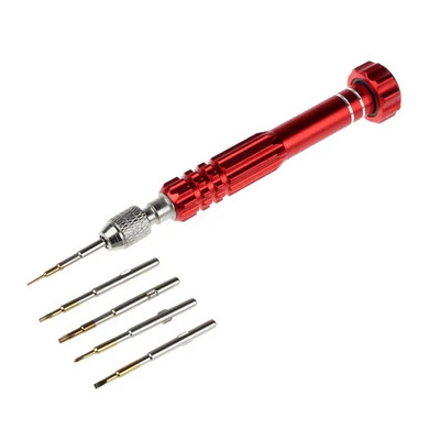 5-ühes täppis-Torx-kruvikeeraja mobiiltelefonikella parandamise segakomplekti tööriistakomplekt iPhone`i jaoks Samsung Galaxy Outdoor Tool