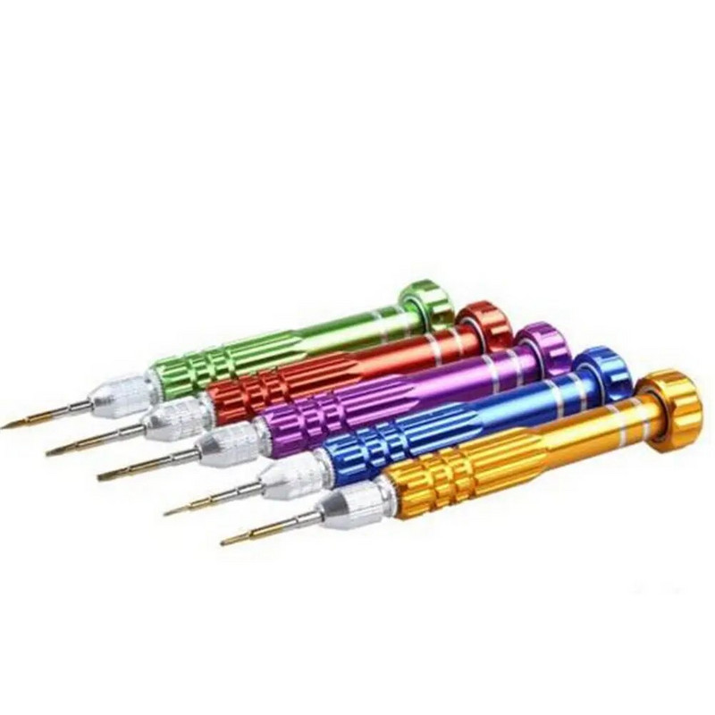 5 v 1 presný skrutkovač Torx, zmiešaná sada nástrojov na opravu mobilných hodiniek, pre iPhone, Samsung, Galaxy, vonkajšie náradie