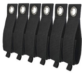 6 tk pikendusjuhtme hoidiku korraldaja, konksu ja aasaga pikendusjuhtme hoidiku riidepuu, kaablirihmad juhtmete jaoks