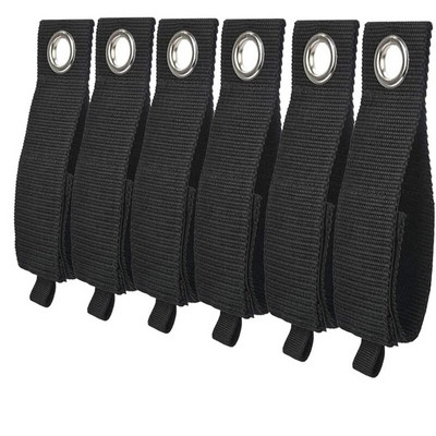 6 tk pikendusjuhtme hoidiku korraldaja, konksu ja aasaga pikendusjuhtme hoidiku riidepuu, kaablirihmad juhtmete jaoks