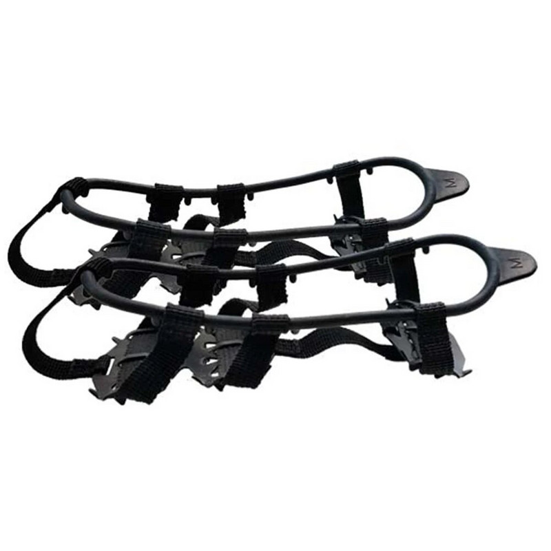 24 hambaga ronimiskrambid libisemisvastased lumeküünised kingakatted unisex kingad jäähaarats kõndimise matkatarvikud