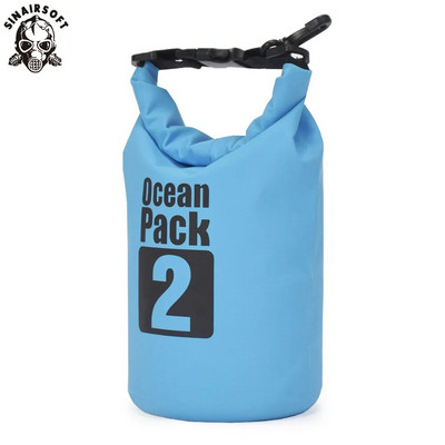 НОВА PVC Ocean Pack Водоустойчива чанта за плуване Къмпинг Туризъм Пътуване на открито Свръхлека чанта за рафтинг Къмпинг Сухи чанти