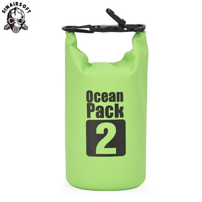 НОВА PVC Ocean Pack Водоустойчива чанта за плуване Къмпинг Туризъм Пътуване на открито Свръхлека чанта за рафтинг Къмпинг Сухи чанти
