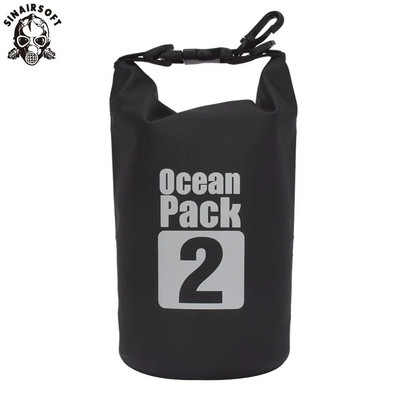НОВА PVC Ocean Pack Водоустойчива чанта за плуване Къмпинг Туризъм Пътуване на открито Свръхлека чанта за рафтинг Къмпинг Сухи чанти