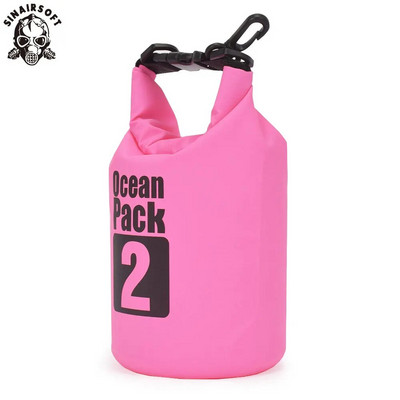 НОВА PVC Ocean Pack Водоустойчива чанта за плуване Къмпинг Туризъм Пътуване на открито Свръхлека чанта за рафтинг Къмпинг Сухи чанти