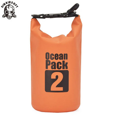 НОВА PVC Ocean Pack Водоустойчива чанта за плуване Къмпинг Туризъм Пътуване на открито Свръхлека чанта за рафтинг Къмпинг Сухи чанти