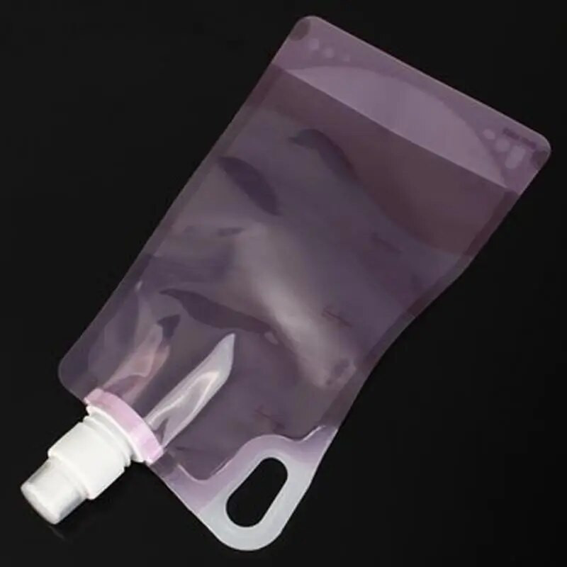 1 literes összecsukható ivóvizes palack táska kültéri túrázás kemping vizes táska tasak hólyag sporttáskák