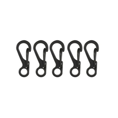 5/10 tk Taktikalised varustuskonksud Võtmehoidja Mini Karabiin Kämping EDC Survival Ronimine SF Vedruseljakott Klambrid Võtmehoidja Paracord