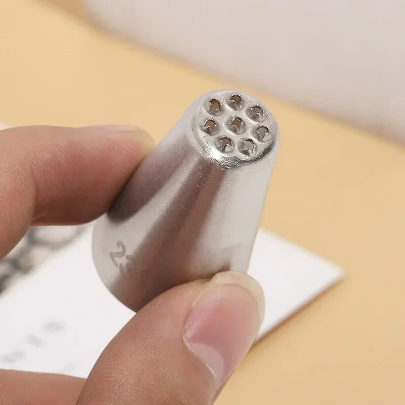 1/5 komada Trava za kolače Savjeti za ukrašavanje kreme Set mlaznica Glava za kolače Alati za ukrašavanje kolača Alati za slastičarstvo Cijevi od nehrđajućeg čelika Glazura