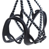 Mitme hambaga jäähaarats nael jalatsite jaoks õues libisemisvastane ronimine lumenaelad Krambid Klambrid kett küünised käepidemed saapad kate