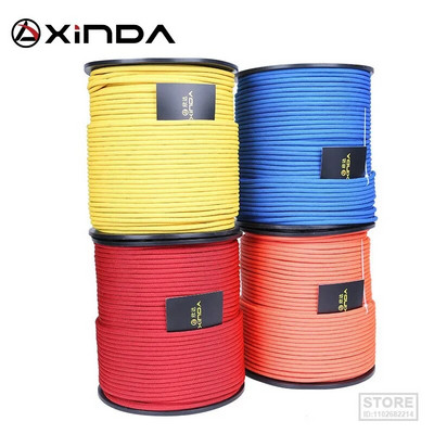 XINDA 6mm Diameter Escalada XINDA Professional Rock Climbing Rope High Strength Equipment Cord Safety Rope Survival Rope