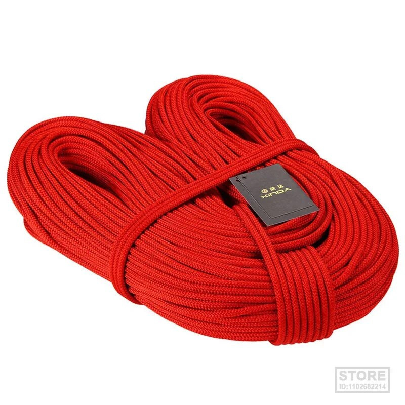 XINDA 6 mm läbimõõduga Escalada XINDA professionaalne kaljuronimise köis ülitugeva varustuse nööri ohutusköis ellujäämisköis