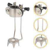 Μπαστούνι πεζοπορίας Σφήτες Συμβουλή ζαχαροκάλαμου για λαβή προσάρτησης πάγου Χειμωνιάτικη πατερίτσα μπαστούνι χιόνι πεζοπορίας