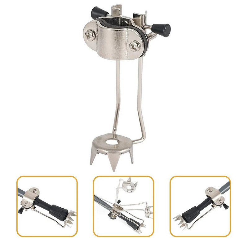 Μπαστούνι πεζοπορίας Σφήτες Συμβουλή ζαχαροκάλαμου για λαβή προσάρτησης πάγου Χειμωνιάτικη πατερίτσα μπαστούνι χιόνι πεζοπορίας