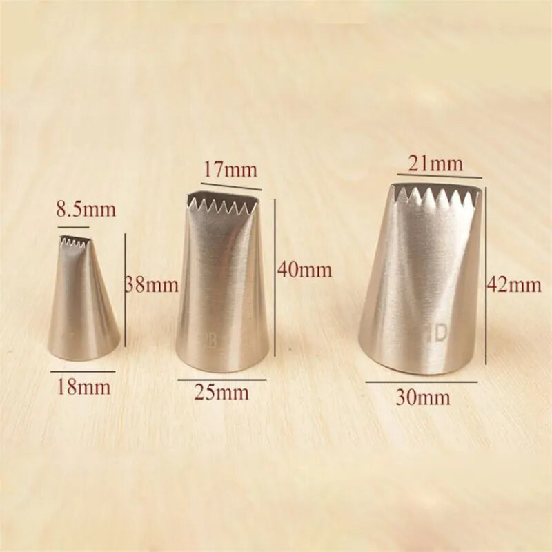 1/3/5/6 tk roostevabast terasest koogiglasuur torustik otsik korv punutud kondiitritoodete näpunäiteid kooki koor koogi suhkruga käsitöö kaunistamiseks