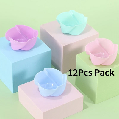 Korduvkasutatavad silikoonist küpsetustopsid, muffinivooderdised – pakis 12 tk, mitmevärviline silikoonist koogivormi 3D