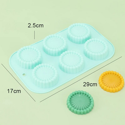 10 colių Charlotte silikoninės kepimo skardos nepridegančios apvalios silikoninės formos sūrio pyragams duonai silikoninės formelės duonos keptuvėms