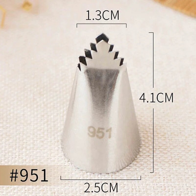 #95#951#113 Mlaznice za lišće ruže Mlaznice za glazuru Mlaznice za ukrašavanje kolača Savjeti za kolače Alati za ukrašavanje torti Mlaznica za kremu