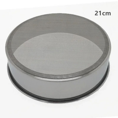 Sutirštintas nerūdijančio plieno 40 tinklelio dugnas tinklinis ryžių sietelis 10 cm ~ 21 cm smulkių miltelių kepimo sietas Virtuvės įrankiai