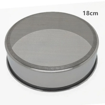 Sutirštintas nerūdijančio plieno 40 tinklelio dugnas tinklinis ryžių sietelis 10 cm ~ 21 cm smulkių miltelių kepimo sietas Virtuvės įrankiai