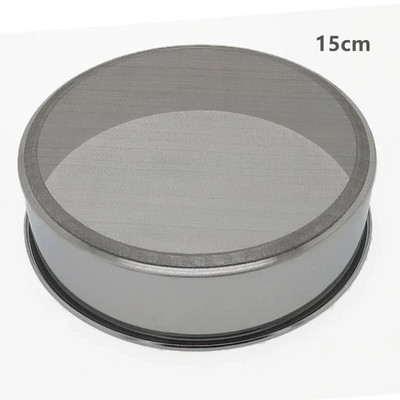 Sutirštintas nerūdijančio plieno 40 tinklelio dugnas tinklinis ryžių sietelis 10 cm ~ 21 cm smulkių miltelių kepimo sietas Virtuvės įrankiai