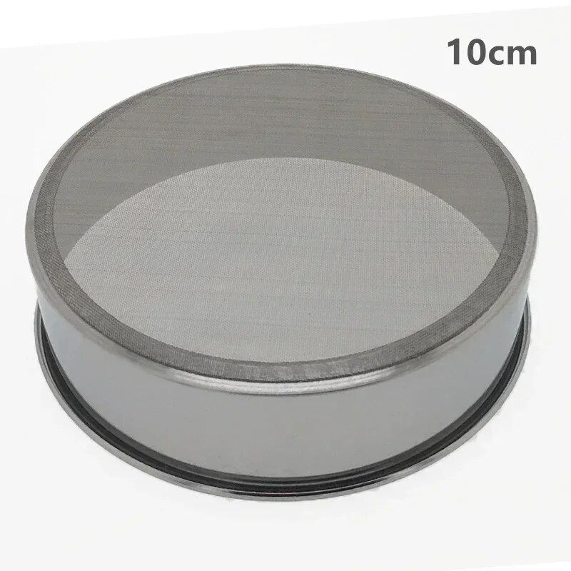 Sutirštintas nerūdijančio plieno 40 tinklelio dugnas tinklinis ryžių sietelis 10 cm ~ 21 cm smulkių miltelių kepimo sietas Virtuvės įrankiai