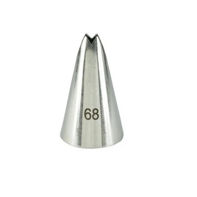 Sada trysiek na listy, 5 ks, nerezová oceľ, trysky na polevu, tipy na pečenie, zdobenie fondánu a krémových torty