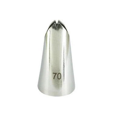 Sada trysiek na listy, 5 ks, nerezová oceľ, trysky na polevu, tipy na pečenie, zdobenie fondánu a krémových torty