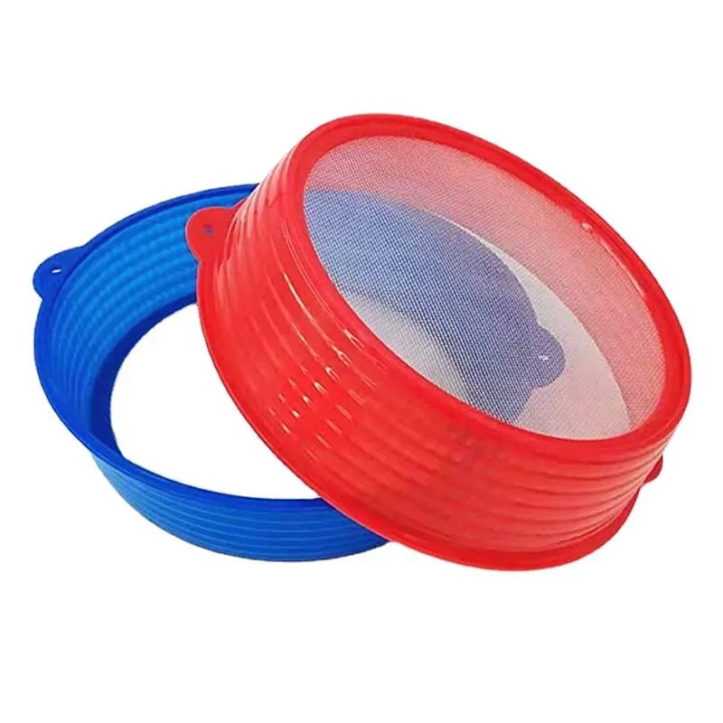 plastiko Itin smulkus 60 tinklelio filtras virtuvės tinklelis Miltų sietelis Miltų sietelis Sijoti plaktuvai tinklelio kepimo įrankiai