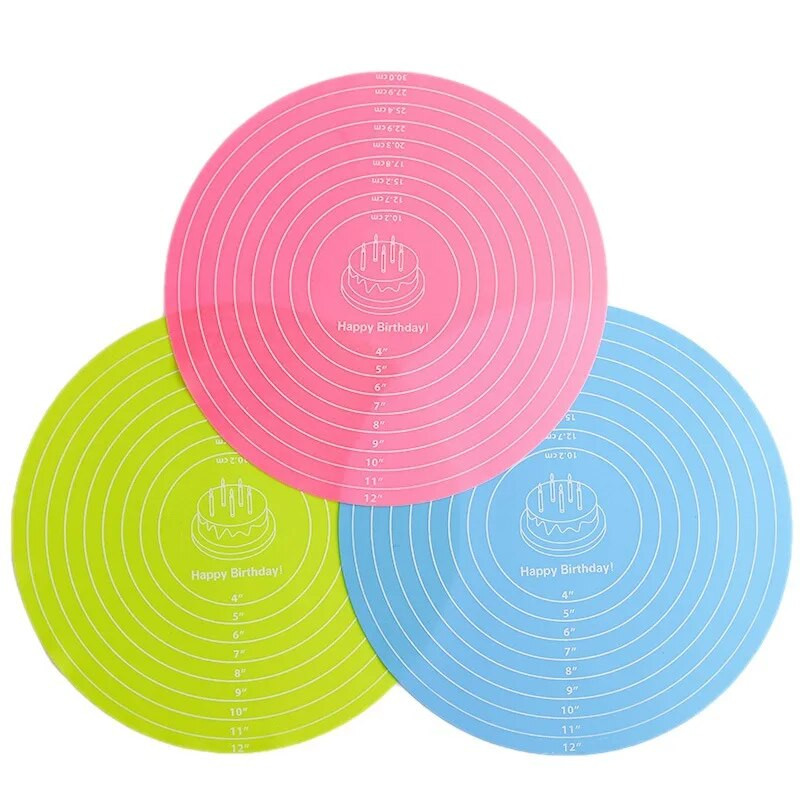 Silikoonist sõtkumisalus Koogi küpsetusmatt Mittekleepuv koogimatt Kõrget temperatuuri taluv küpsetustööriistad Köögividinad