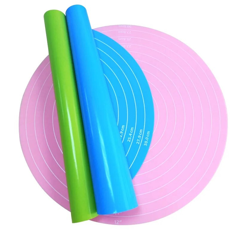 Silikoonist sõtkumisalus Koogi küpsetusmatt Mittekleepuv koogimatt Kõrget temperatuuri taluv küpsetustööriistad Köögividinad