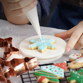 DIY Κέικ Περιστροφικό Τραπέζι Mini Cookie Fondant Cake Πικάπ Περιστρεφόμενη Πλατφόρμα Σκεύη ψησίματος Αξεσουάρ ψησίματος пасха cozinha utensilios