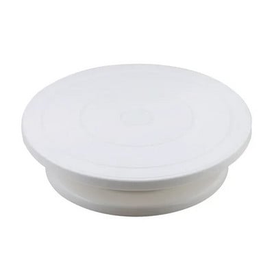 Plastový otočný tanier na torty, sada kuchynských nástrojov na pečenie, dekoračné doplnky, stojan, forma na DIY, otočný stabilný, protišmykový okrúhly stolík na tortu