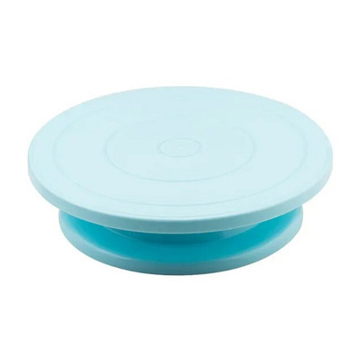 Plastový otočný tanier na torty, sada kuchynských nástrojov na pečenie, dekoračné doplnky, stojan, forma na DIY, otočný stabilný, protišmykový okrúhly stolík na tortu