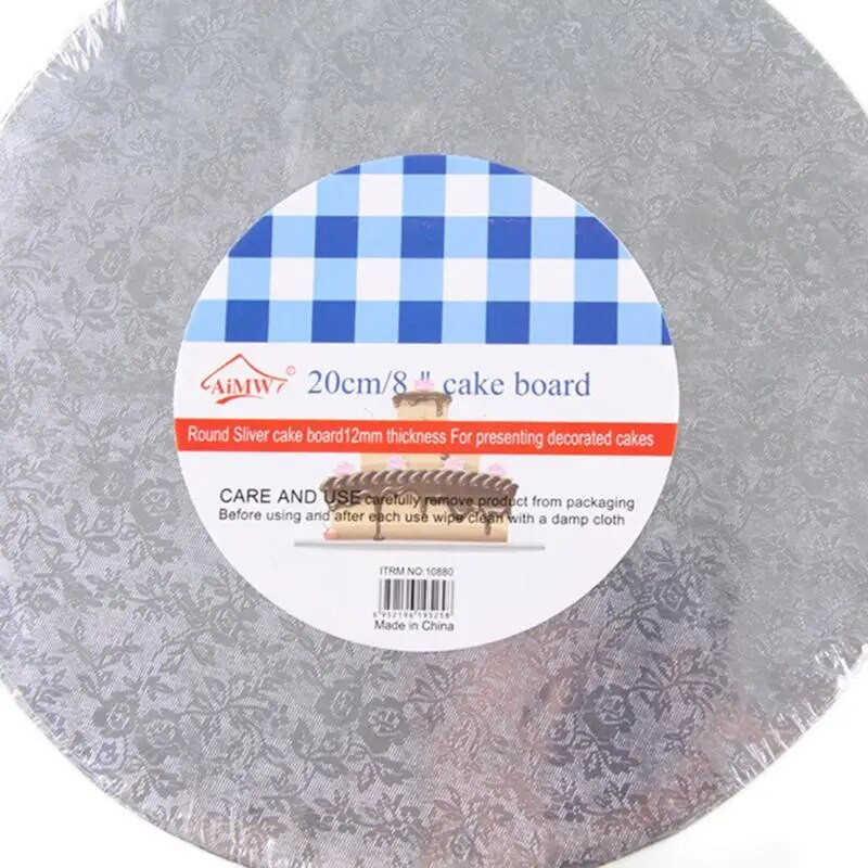Doska na tortu, okrúhla doska na vystavenie tort, prenosná doska, držiak na tortu, svadba, narodeniny, oslava, udalosti, domáce pekárne, nástroje na pečenie tort
