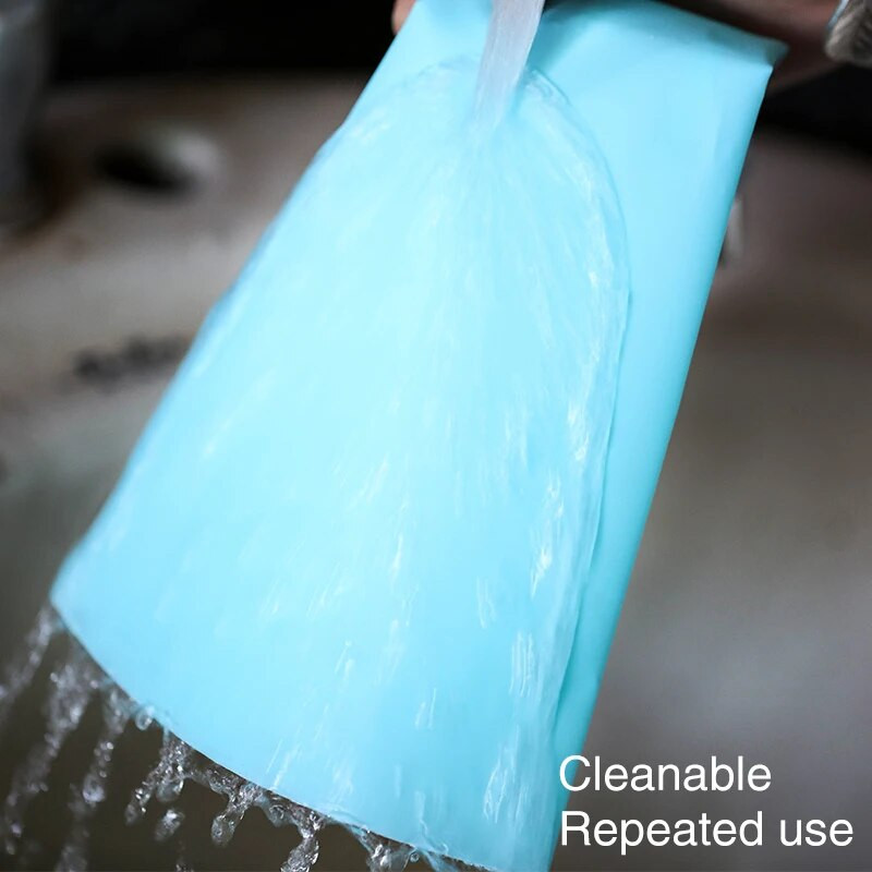 FAIS DU Zdobiace vrecúška a sada trysiek Opakovane použiteľné cukrárske vrecká na polevu s tryskami DIY Pečiace potreby na zdobenie tort Nástroje