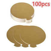 100 tk koogiplaat heast paberist koogi-magustoidualus, kandik kandik Bakkeni koogi papist matt küpsetustööriistad