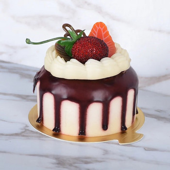 100Pcs торта дъска добра хартия кексчета десерт дисплей тава тава тава тава Bakken торта картонена подложка инструменти за печене