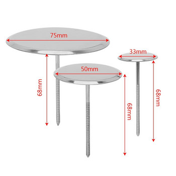 HILIFE DIY Needle Stick Cake Flower Nails Неръждаема стомана Piping Nail Ice Cream Cake Decorating Tools Baking Piping Stands Tools