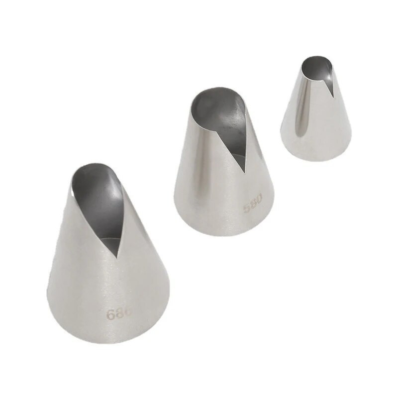 BCMJHWT 1/3 tk Glasuuritoru otsikud kookide jaoks Kaunistustööriistad Pelmeenid saiakreemi kreemi kaunistamiseks tort кондитерские товары