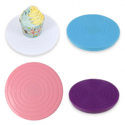 1 bucată masă pentru decorarea prăjiturii farfurie rotativă rotativă pentru decorarea prăjiturii suport suport pentru patiserie instrument de coacere