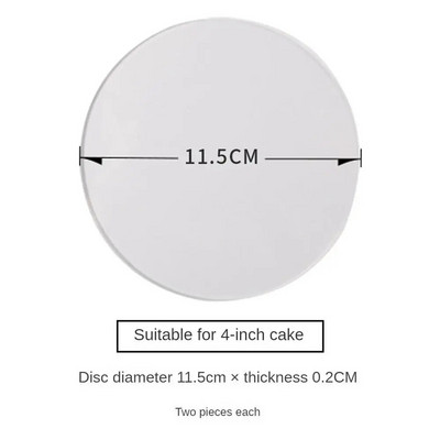 Apvalūs akriliniai tortų diskai. Daugkartinio naudojimo tortų lentos Disko pagrindas tortams Apipjaustymas Dekoravimo reikmenys Kepimo reikmenys