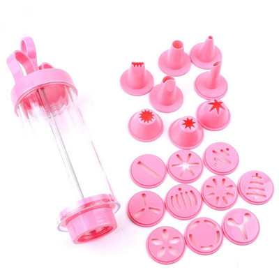 Köögi käsitsi küpsisepressi valmistamise masin küpsised kaunistuspressimismasin churrose fritüüride küpsetustööriistade valmistamiseks