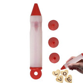 Alat za ukrašavanje čokolade Olovka za pisanje hrane Kalup za tortu Šalica za kremu Silikonske mlaznice za tijesto Kuhinjski dodaci DIY Pečenje glazure za kolače