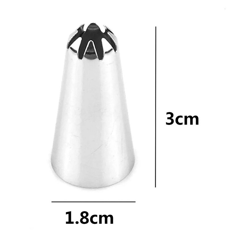 Pakis 48 koogitoru otsikut roostevabast terasest kondiitritooted tassikoogi glasuuri düüsid Tööriistad Professionaalsed algajad leibkonna pagaritöökodadele