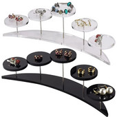 5-astmeline läbipaistev akrüülist koogikeste vitriin, ehete koogi-magustoidurest, pulmakoogi statiiv Beebi dušikaunistuste hoidik