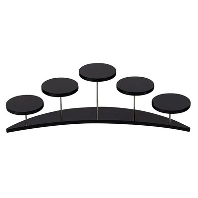 5-astmeline läbipaistev akrüülist koogikeste vitriin, ehete koogi-magustoidurest, pulmakoogi statiiv Beebi dušikaunistuste hoidik