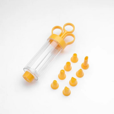 Ακροφύσια Icing Piping Cream Muffin Cake Decorating Σετ μύτης διακόσμησης DIY σύριγγα ζαχαροπλαστικής κεφαλή πιστολιού ψεκασμού στυλό εξώθησης